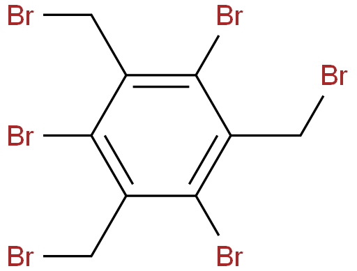 1,3,5-tribromo-2,4,6-tris(bromomethyl)benzene