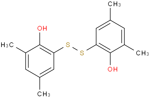 6,6'-disulfanediylbis(2,4-dimethylphenol)