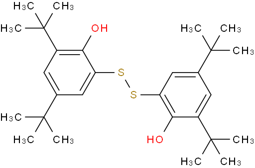 6,6'-disulfanediylbis(2,4-di-tert-butylphenol)