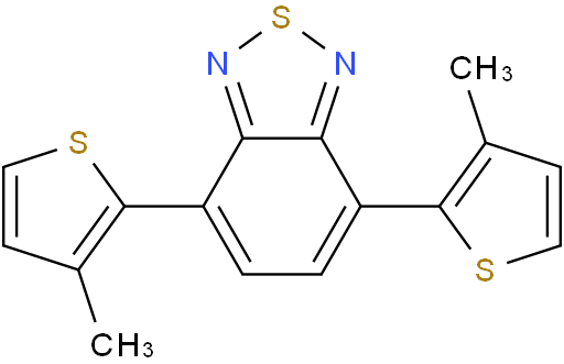 4,7-bis(3-methylthiophen-2-yl)benzo[c][1,2,5]thiadiazole