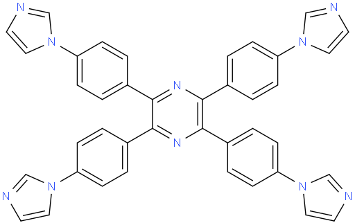 2,3,5,6-tetrakis(4-(1H-imidazol-1-yl)phenyl)pyrazine