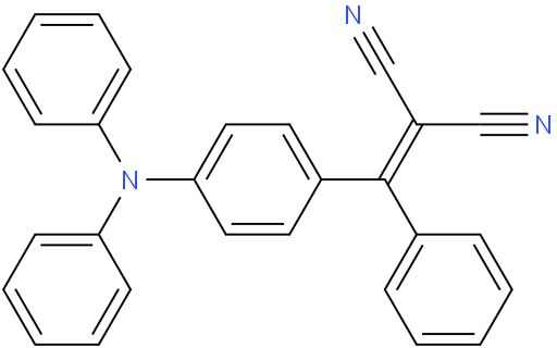 2-((4-(diphenylamino)phenyl)(phenyl)methylene)malononitrile