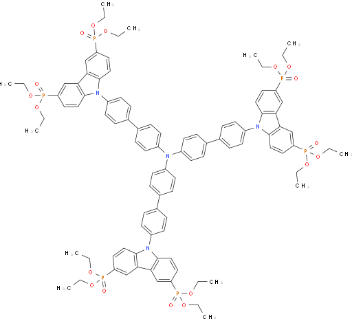 dodecaethyl ((nitrilotris([1,1'-biphenyl]-4',4-diyl))tris(9H-carbazole-9,3,6-triyl))hexakis(phosphonate)