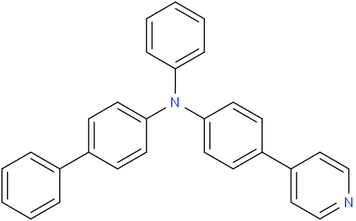 N-phenyl-N-(4-(pyridin-4-yl)phenyl)-[1,1'-biphenyl]-4-amine