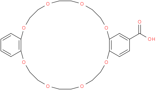 6,7,9,10,12,13,20,21,23,24,26,27-dodecahydrodibenzo[b,n][1,4,7,10,13,16,19,22]octaoxacyclotetracosine-2-carboxylic acid