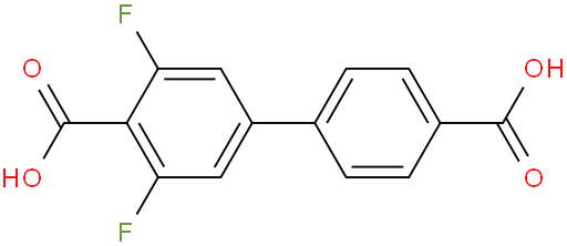 3,5-difluoro-[1,1'-biphenyl]-4,4'-dicarboxylic acid