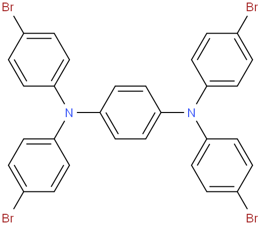 N1,N1,N4,N4-tetrakis(4-bromophenyl)benzene-1,4-diamine