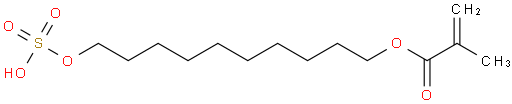 10-(sulfooxy)decyl methacrylate