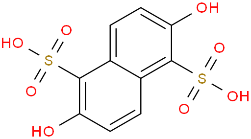 2,6-dihydroxynaphthalene-1,5-disulfonic acid