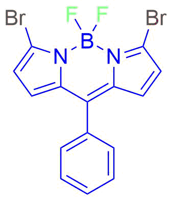 3,7-二溴-5,5-二氟-10-苯基-5H-二吡咯并[1,2-C:2',1'-F][1,3,2]二氮杂环己硼烷-4-鎓-5-盐